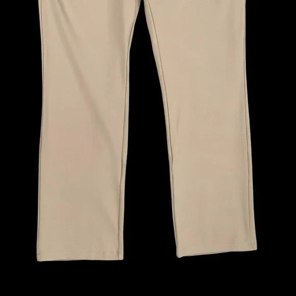 Baleaf Pants Women 2XLP Beige Elastic Waist Pull On Pockets Performance Stretch - Picture 2 of 16